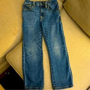 Cat & Jack Boys Size 5 Straight Stretch Jeans Excellent Used Condition 👖